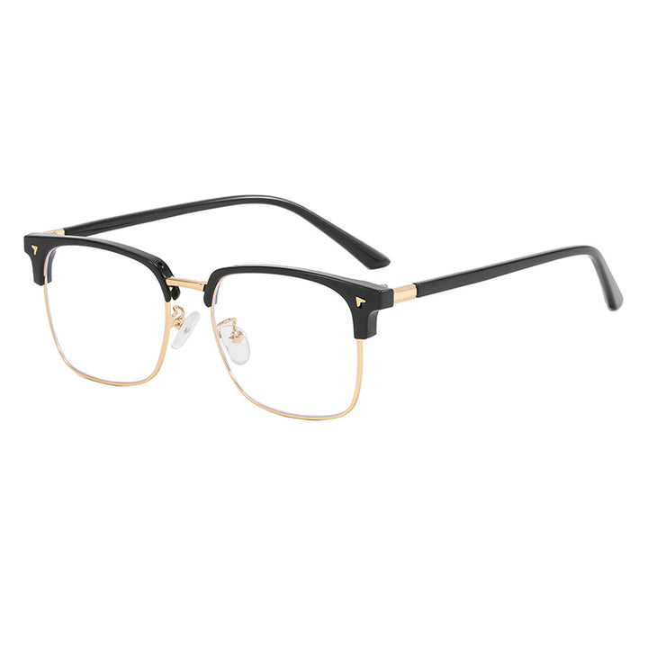 Ladies elegant square glasses with lightweight metal frame Stornfield