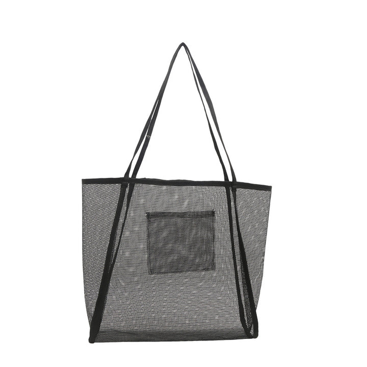 Spacious Mesh Beach Tote