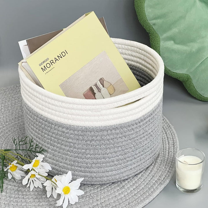 Women's High-Quality and Stylish Storage Basket with Practical Handle Stornfield
