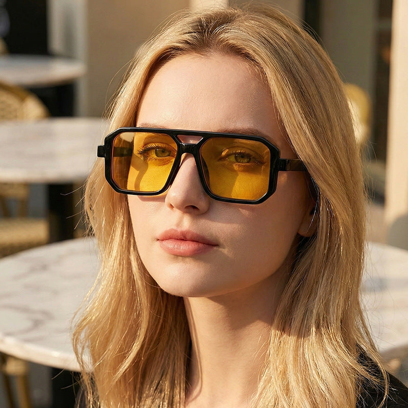 Women’s Geometric Sunglasses with Stylish Pattern Stornfield