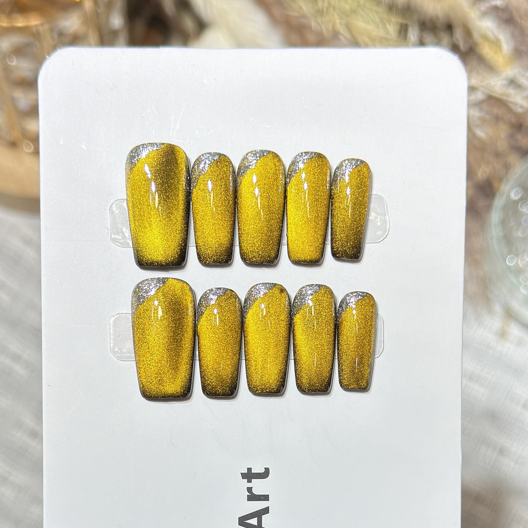 Reusable Press-On Nail Set Stornfield