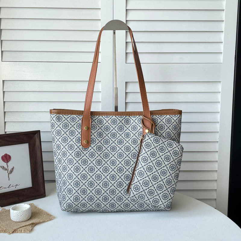 Patterned Tote Bag