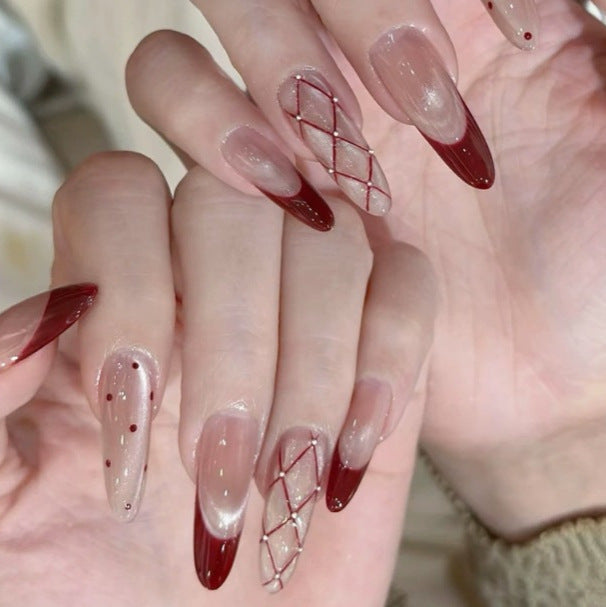 Elegant Stiletto Nail Art Enhancements Stornfield