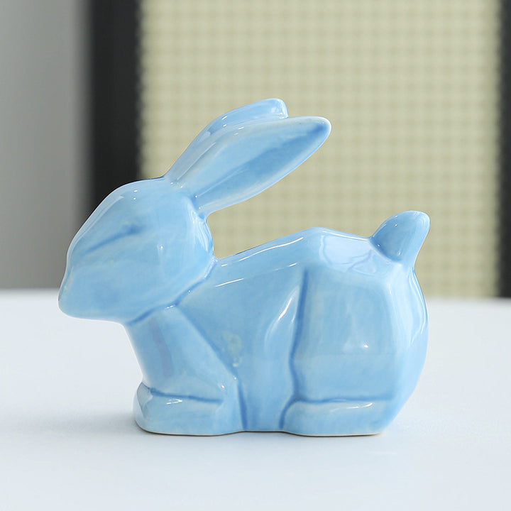 Decorative Ceramic Bunny Sculpture Stornfeild