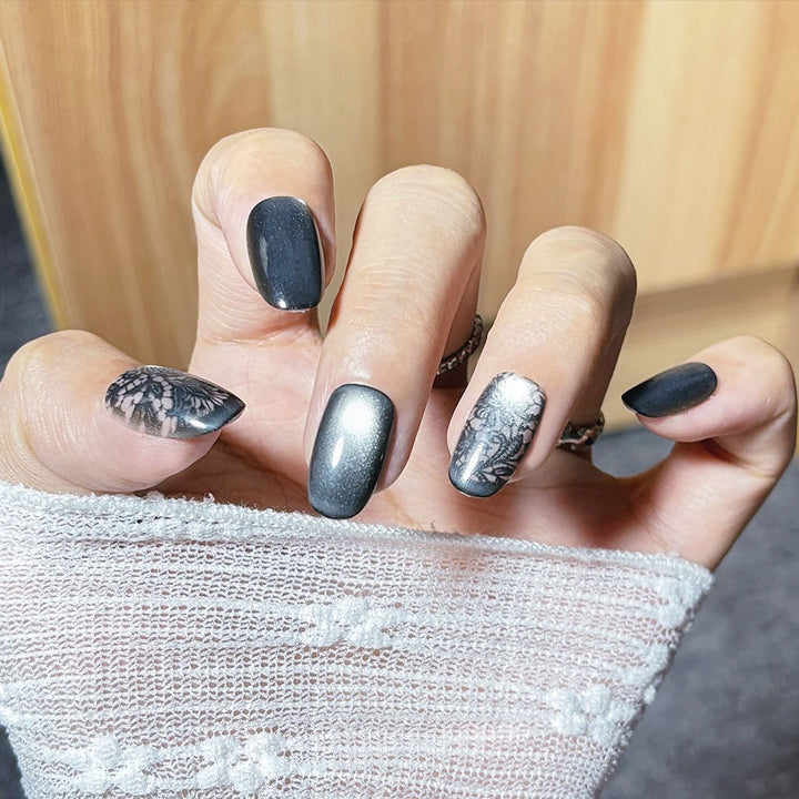Decorative Press-On Nail Art Tips Stornfield