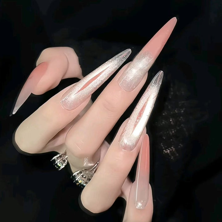 Glossy Acrylic Nail Extensions Stornfield