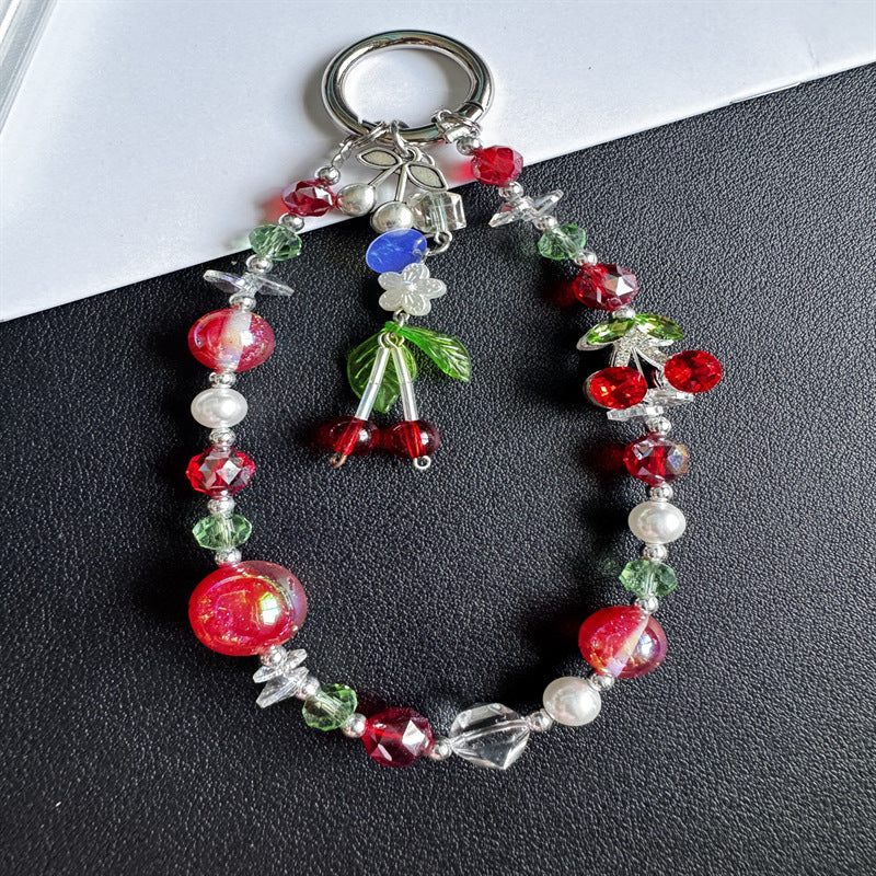 Decorative Beaded Charm Keychain Stornfield 1790135704