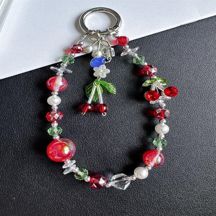 Decorative Beaded Charm Keychain Stornfield 1790135704