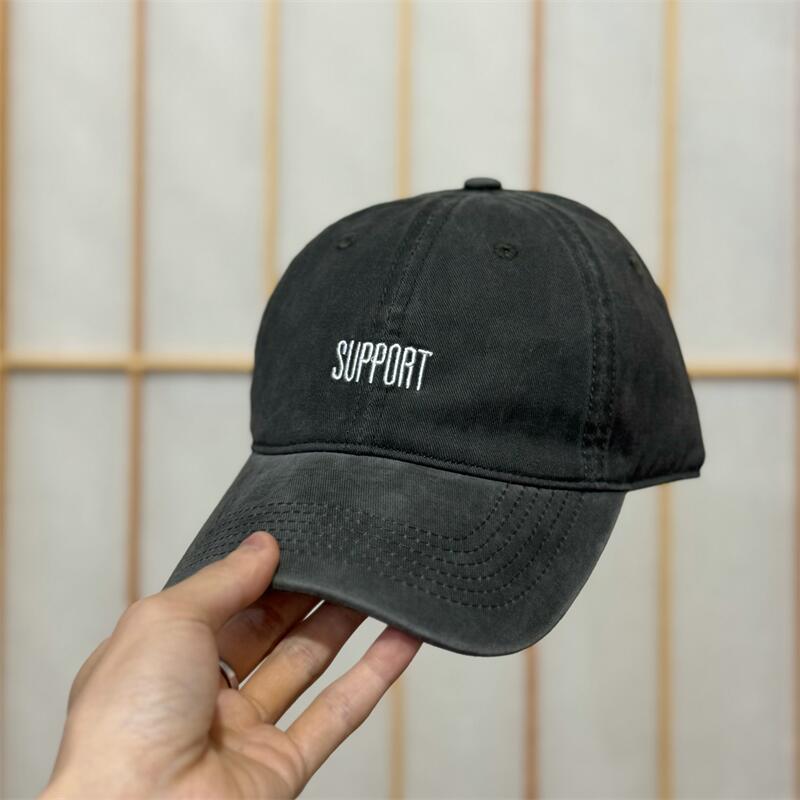 Men's Supportive Embroidered Cotton Baseball Cap Stornfield