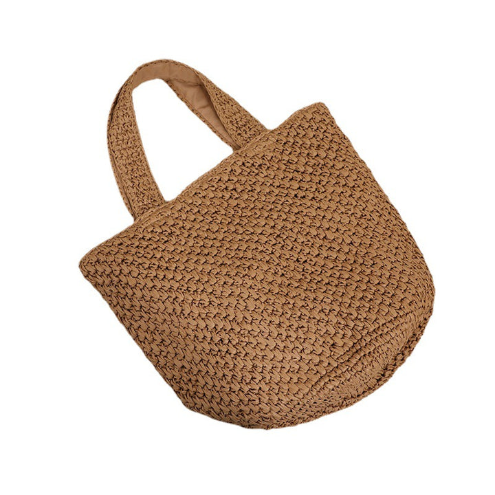 Stylish basket bag made of natural fiber with generous storage space Stornfield