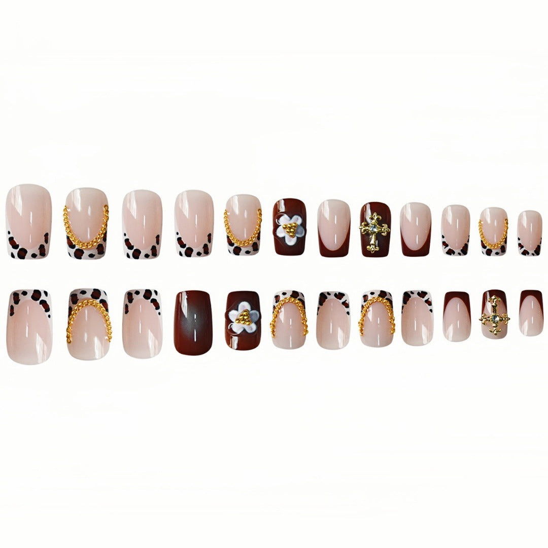 Floral Embellished Nail Art Extensions Stornfield