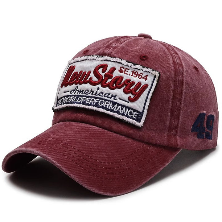 Men's Vintage-Inspired Embroidered Casual Cap Stornfield