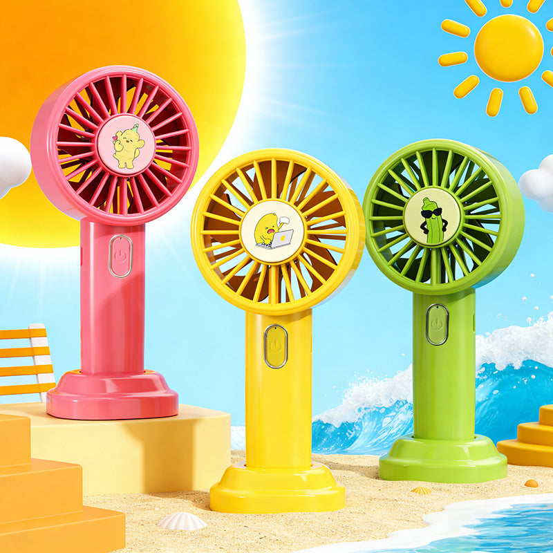 Women's Portable Handheld Fan with Ergonomic Design Stornfield