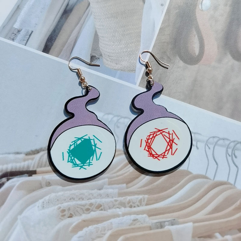 Playful Potion Bottle Dangle Earrings Stornfield