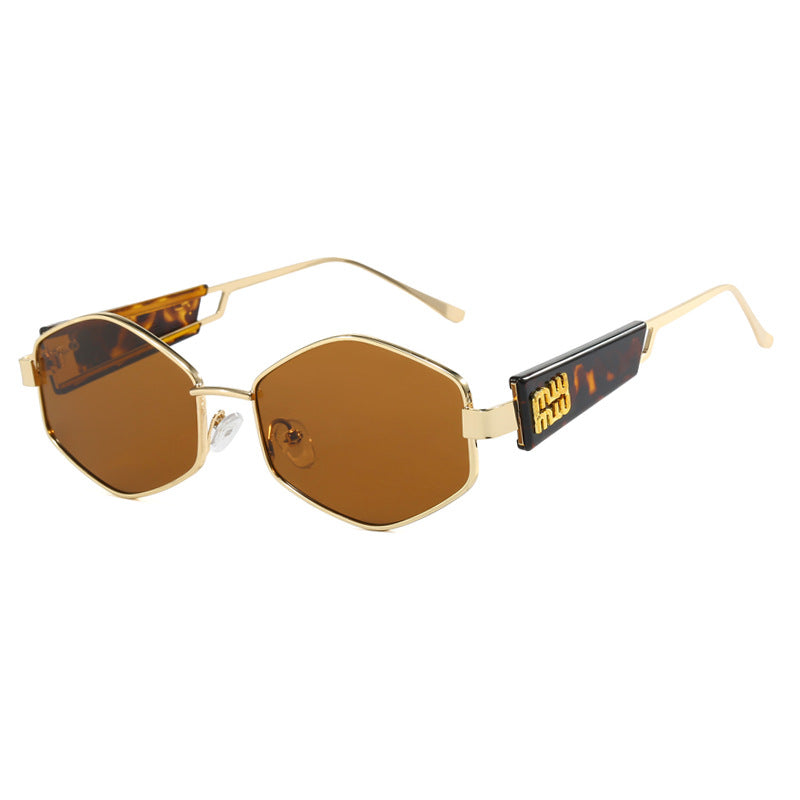 Women's geometric sunglasses with fashionable design and UV protection Stornfield