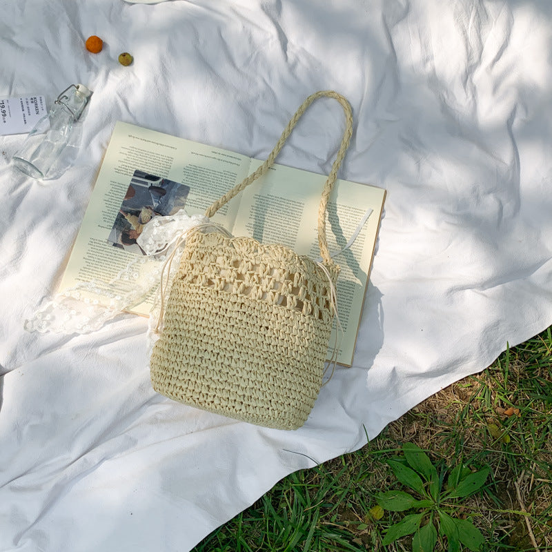 Handmade Braided Bucket Bag Stornfield