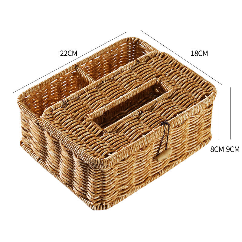 Handwoven Multi-Compartment Storage Caddy Stornfield