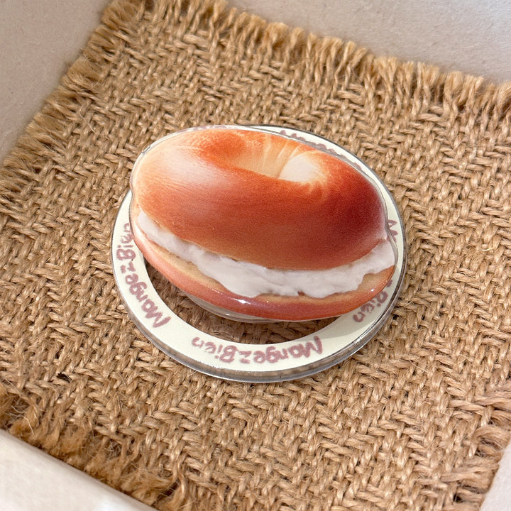 Bagel-shaped coffee cup coasters Stornfield