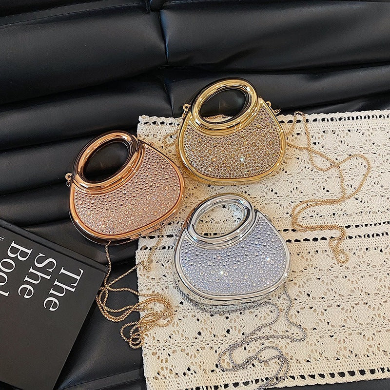 Glamorous Rhinestone Evening Clutch