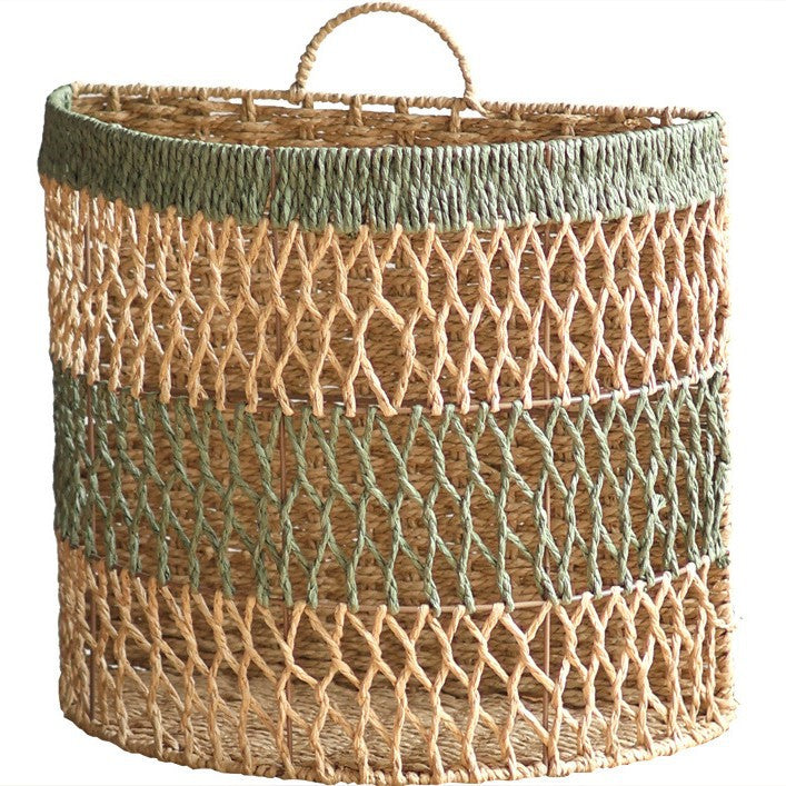 Storage basket with handwoven design Stornfield