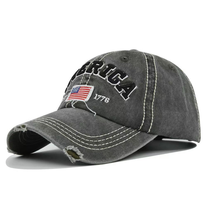 Unisex Vintage-Inspired Distressed Baseball Cap Stornfield