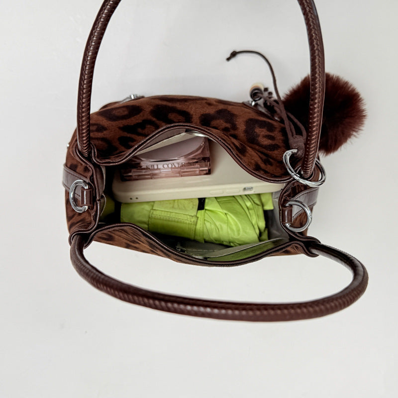 Suede Craft Handbag
