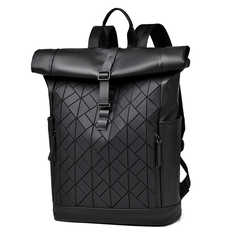 Geometric Patterned Urban Backpack Stornfield