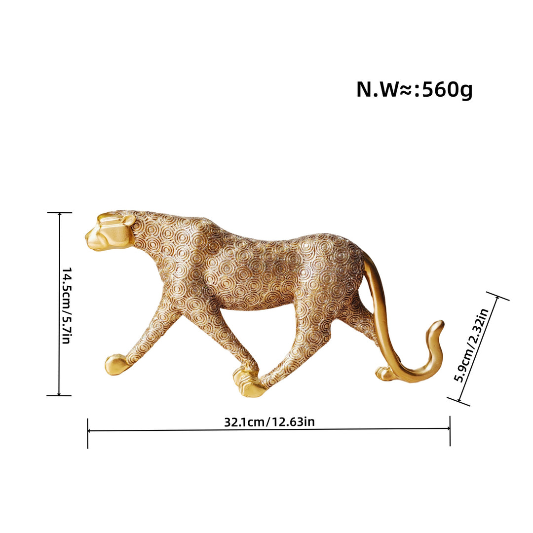 Elegant decorative figure of a panther Stornfield