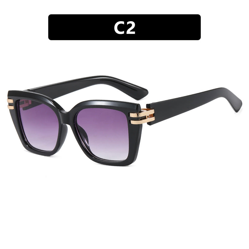 Women stylish oversized sunglasses with luxurious details Stornfield