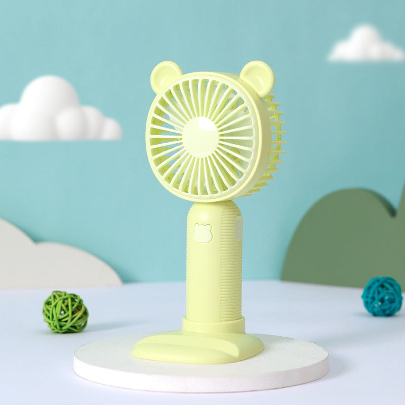 Unisex Portable Table Fan in Cute Bear Design Stornfield