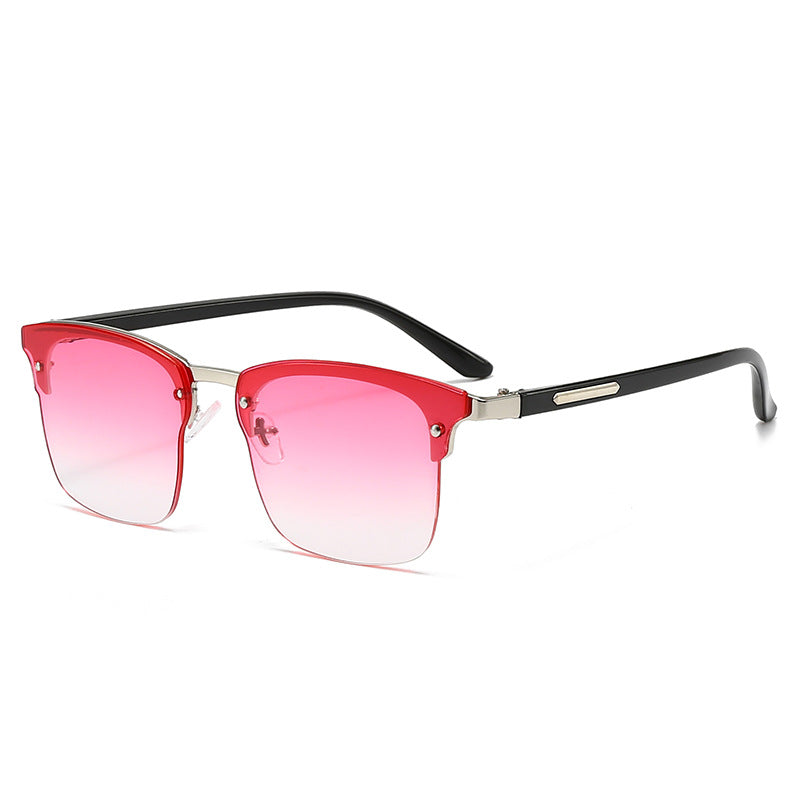 Ladies elegant square sunglasses with metallic accents Stornfield