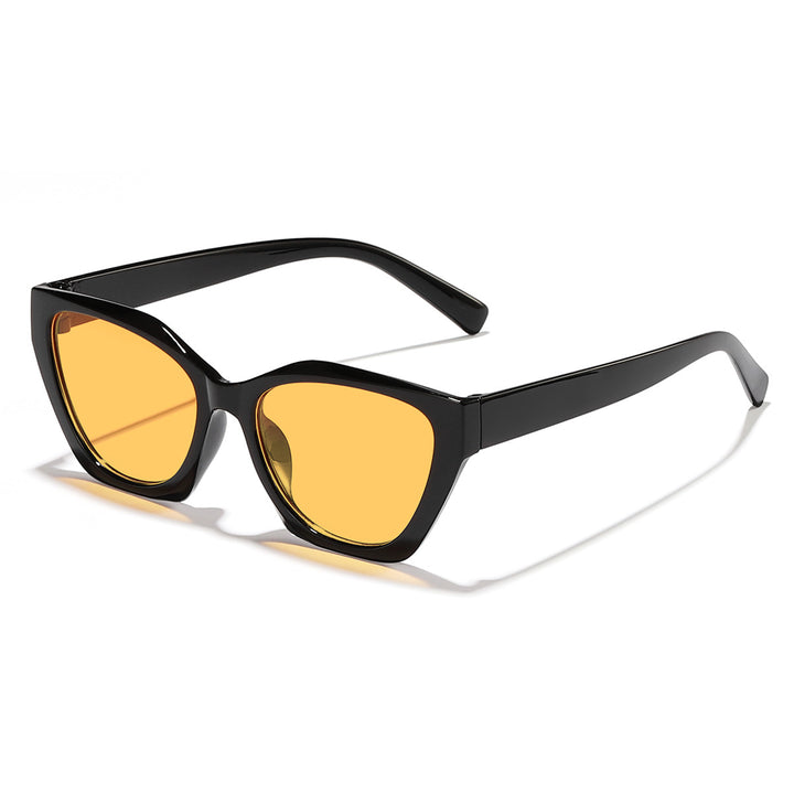 Women's geometric sunglasses with modern, hypoallergenic plastic frame Stornfield