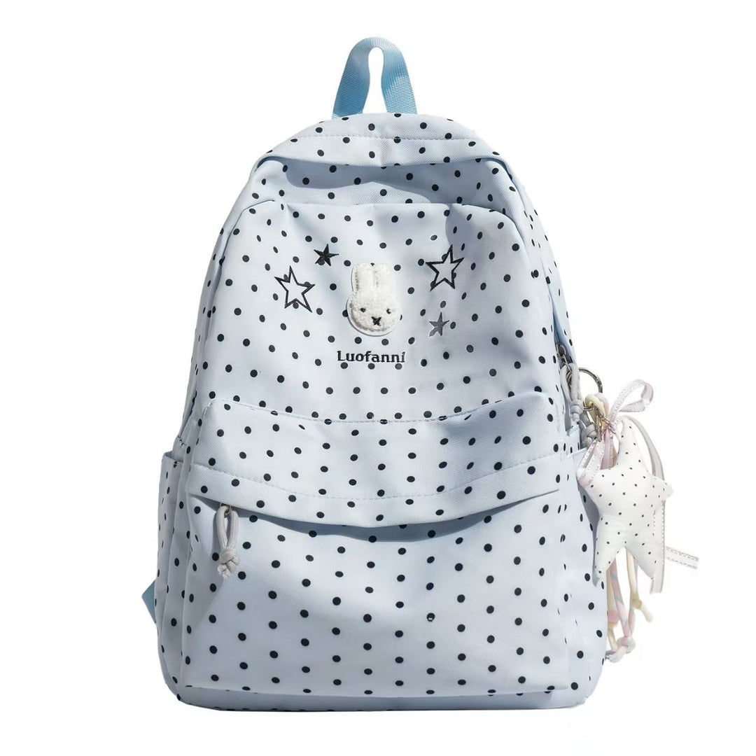 Playful Character-Embellished Backpack Stornfield