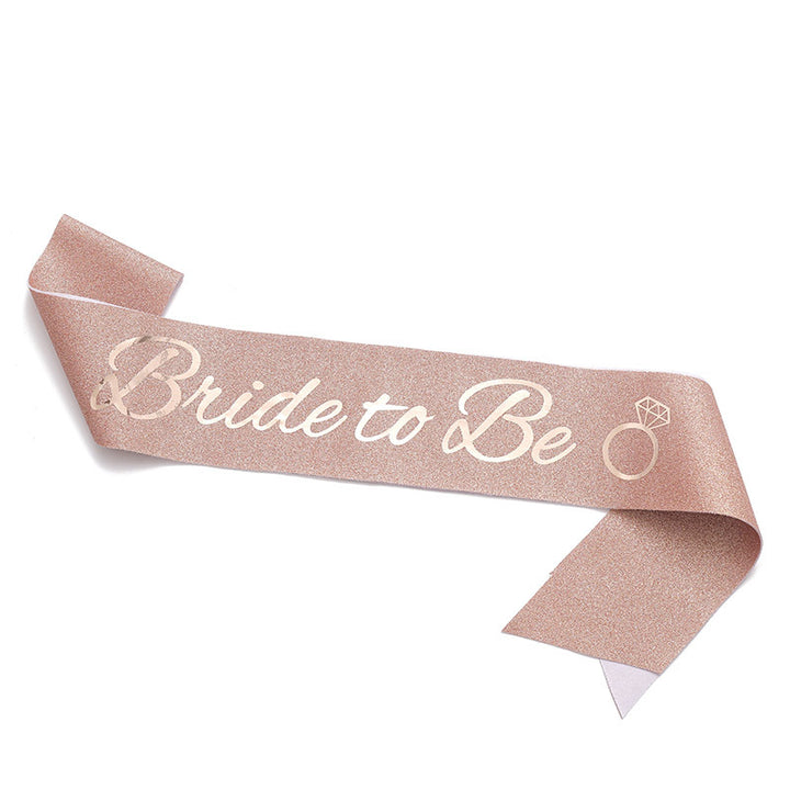 Ladies Glittering Bride Sash Stornfield