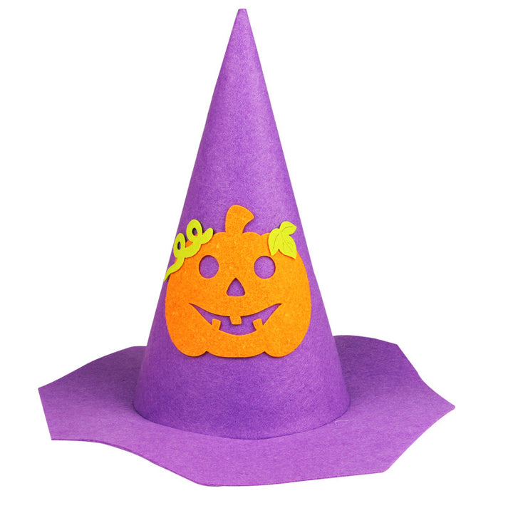 Halloween Pumpkin-Themed Costume Hat