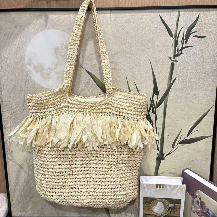 Braided Bag with Fringed Design Stornfield