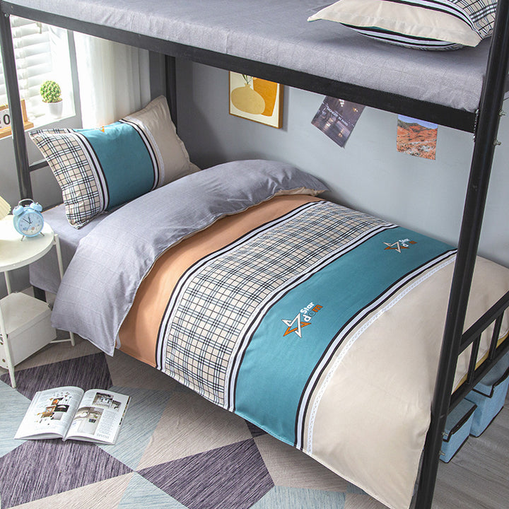 Children's Playful Striped Bedding Set