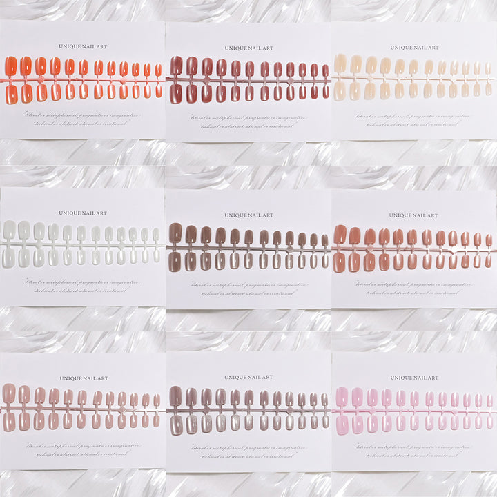 Unique Press-On Nail Art Set Stornfield