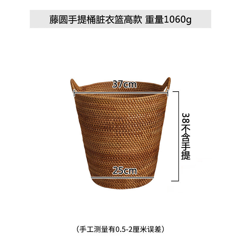 Women Elegant hand-woven basket with practical handles Stornfield