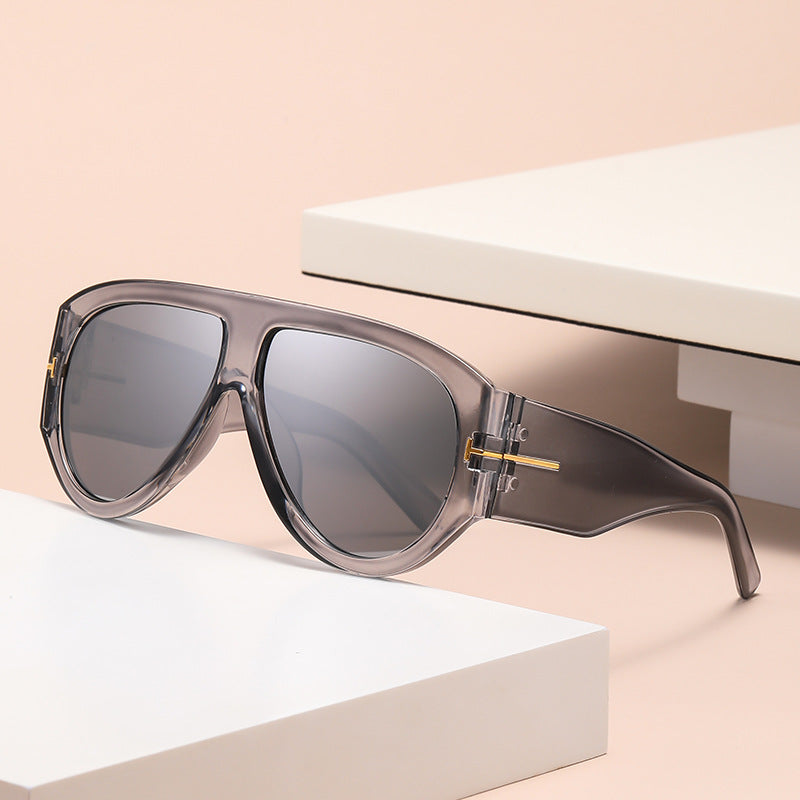 Stornfield Oversized UV400 Aviator Sunglasses