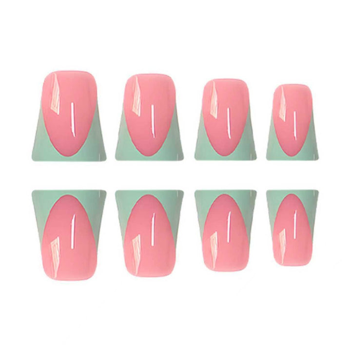 Geometric Nail Art Extensions Stornfield