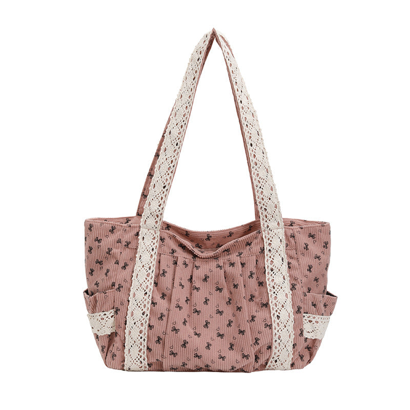 WoElegant Floral Print Tote Bag Stornfield