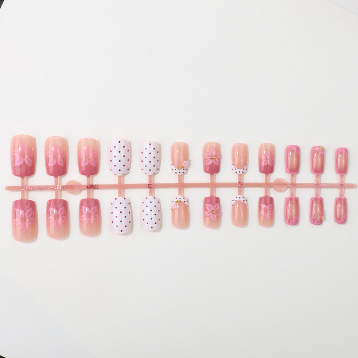Floral Design Nail Tip Set Stornfield