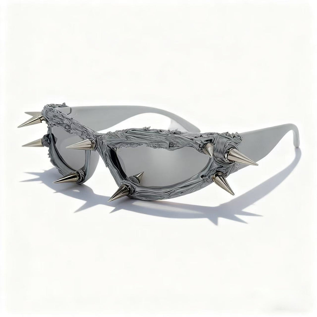 Women's extravagant fashion sunglasses with unique spikes design Stornfield