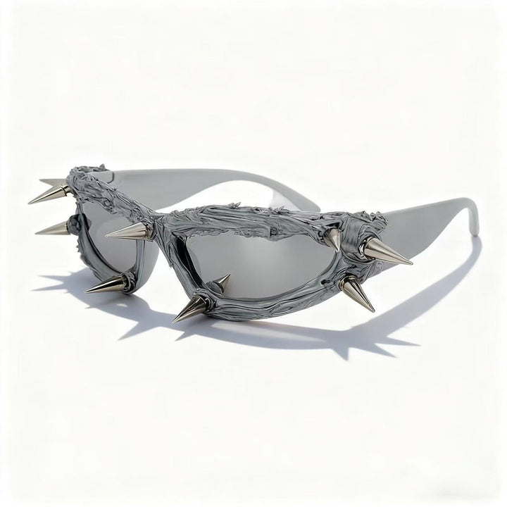 Women's extravagant fashion sunglasses with unique spikes design Stornfield