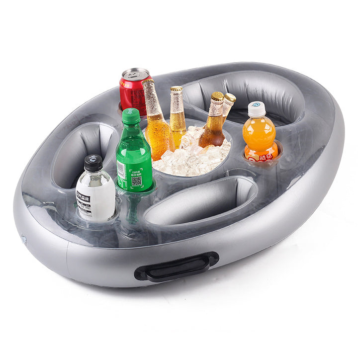 Unisex Inflatable Relaxation Island with Integrated Seating Options Stornfield