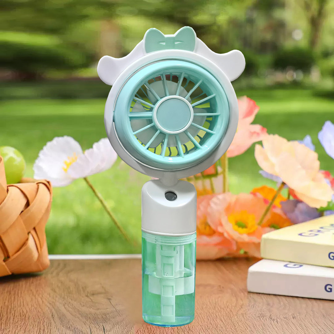 Ladies portable mini fan with spray function Stornfield