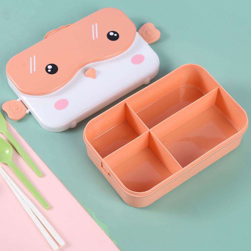 Adorable Divided Bento Lunch Box