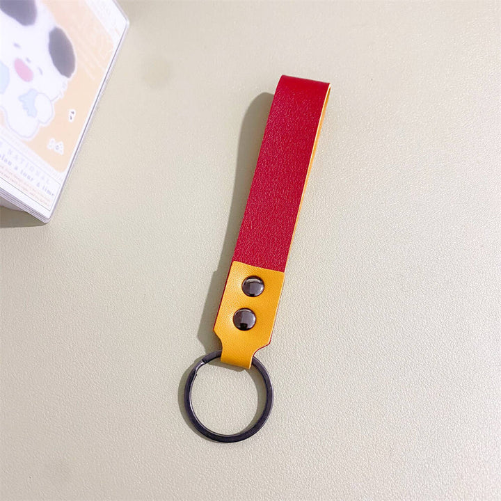 Minimalist Leather Keychain Stornfield