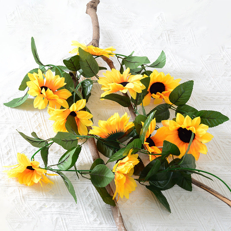 Sunflower Floral Garland Decoration